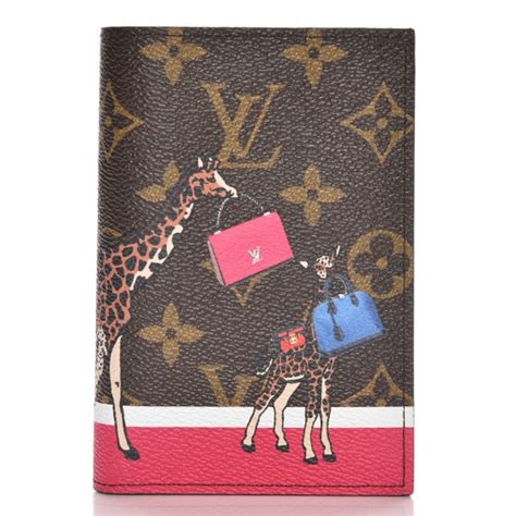 louis vuitton giraffe passport|Passport Cover Monogram Canvas .